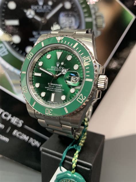 rolex submariner hulk in stock|rolex hulk submariner retail price.